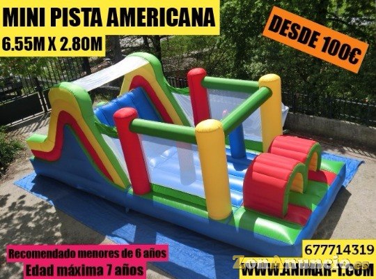 Alquiler hinchables desde 40€